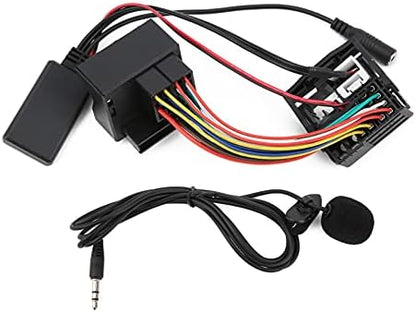 Acouto for RCD 510 Bluetooth Module, Car Microphone with AUX Bluetooth Adapter for RNS 310 510 for RCD 300 310 510, Microphone Adapter Auxiliary Audio Wire 150cm/59in Length Replacement