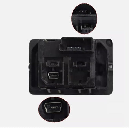 HU5Z-19A387-A,Carplay USB Interface Hub Replacement HC3Z-19A387-B,HU5T-14F014-AB,Upgrade USB/Type-C Module Support Apple Carplay Android Compatible with Ford F-150 SYNC 3 Version 3.4