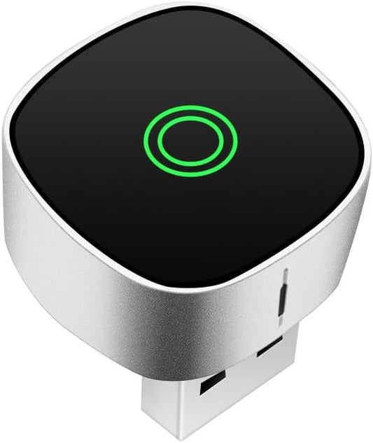 2-in-1 Wireless CarPlay Adapter for iPhone ＆ Wireless Android auto Adapter, Plug and Play USB/USB C Connection, Apple Car Play Wireless Adapter for iOS/Android
