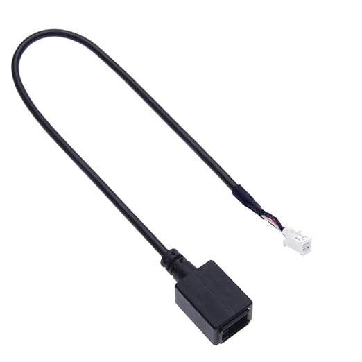4Pin Car USB Adapter Plug Connector Cable for Subaru Impreza Outback Suzuki Vitara SX4 Retain Original USB for Android Radio