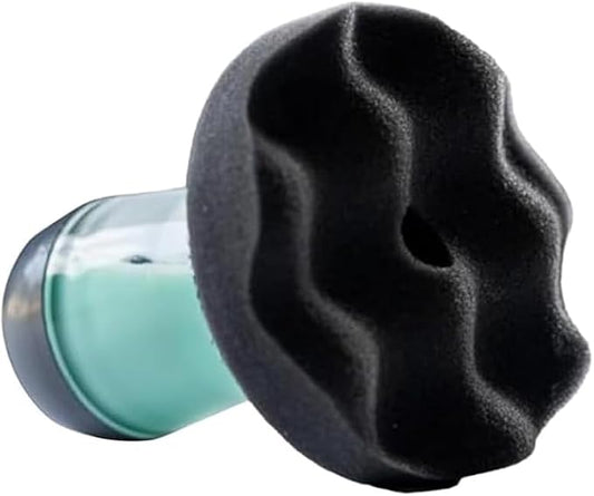 Professional Tire Shines Applicator Sponge Pad Cleaner Reservoirs NonWaste Easy Gripping Handle