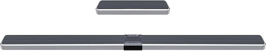 APS 304 Stainless Steel Polished 6in Silver Running Boards Compatible with Chevy Express GMC Savana 1500 2500 3500 2003-2026 Full Size Van 3-Door (Side Steps Side Bars)