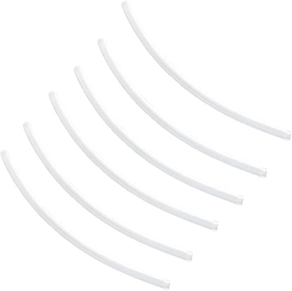 6 Pack Foam Cannon Straw Replacement Foam Blaster Tube Extension Dip Tubs for Pressure Washer Gun Car Washing Snow Foam Lance Car Foam Sprayer Soap Cannon Gas Pressure Washer Auto Detailing