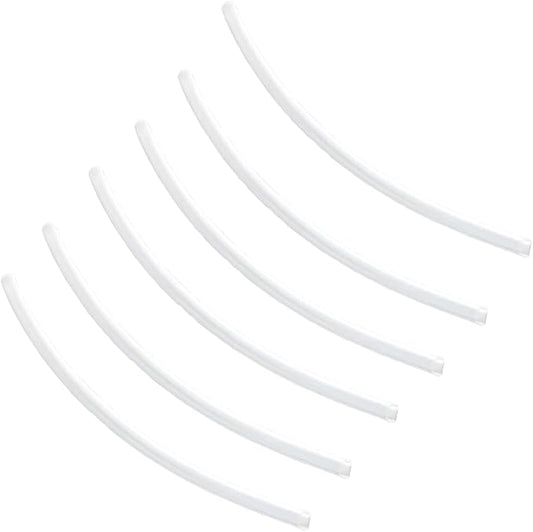 6 Pack Foam Cannon Straw Replacement Foam Blaster Tube Extension Dip Tubs for Pressure Washer Gun Car Washing Snow Foam Lance Car Foam Sprayer Soap Cannon Gas Pressure Washer Auto Detailing
