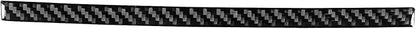 Real Carbon Fiber Fit for Chevy Silverado/GMC Sierra 1500 2014-2018 for 2500/3500HD 2015-2019 Car Center Console Water Cup Holder Decor Strip Trim Decals Sticker Auto Interior Accessories Cover Black