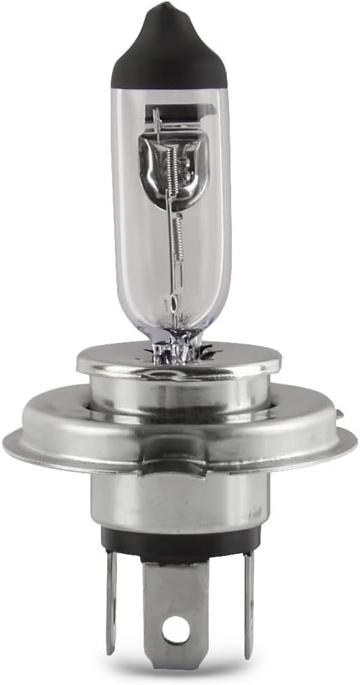 H4 Halogen Headlight Bulb - 55W 9003 High/Low Beam Fog Light Replacement,Halogen Light Bulbs,DOT Compliant,Universal Lighting Accessories for 12V Cars,Not fit 24V Vehicles,Pack of 2