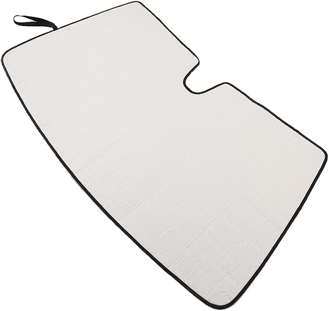Windshield Sun Shade Compatible with Mercedes-Benz C-Class GLC W205 C180 2015-2021 Foldable Front Windshield Sunshade Protector, Block UV Rays Keep Your Car Cooler