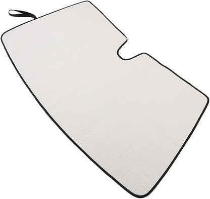 Windshield Sun Shade Compatible with Mercedes-Benz C-Class GLC W205 C180 2015-2021 Foldable Front Windshield Sunshade Protector, Block UV Rays Keep Your Car Cooler