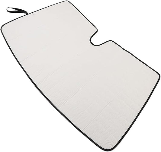 Windshield Sun Shade Compatible with Mercedes-Benz C-Class GLC W205 C180 2015-2021 Foldable Front Windshield Sunshade Protector, Block UV Rays Keep Your Car Cooler