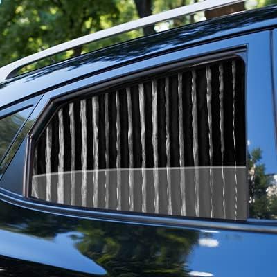 ZATOOTO Car Side Window Sun Shades - Privacy Magnetic Black 2 Pcs Covers Blinds Curtains - Auto Accessories Sunshades Keeps Cooler Screen for Baby Sleeping