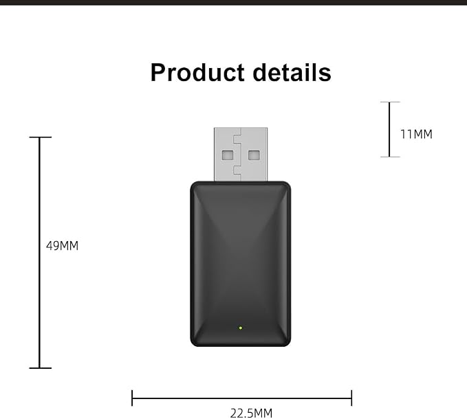 CarPlay USB Adapter for Nissan Titan 2017 2018 2019 2020 2021, 2-in-1 Plug & Play Adapter Converts Wired CarPlay to Cable-Free CarPlay, Fast Auto-Connect, No Delay