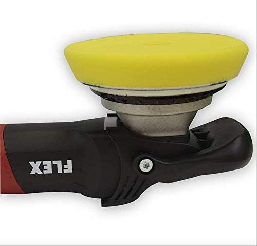 Detail King Buff and Shine URO Tec Yellow Polishing Pad - 5" - Foam Pad
