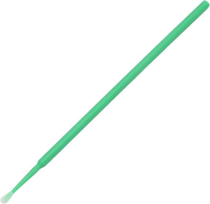Saihisday Touch Up Paint Brushes for Automotive Paint Chip Repair Disposable Micro Applicators 100PCS (Green)