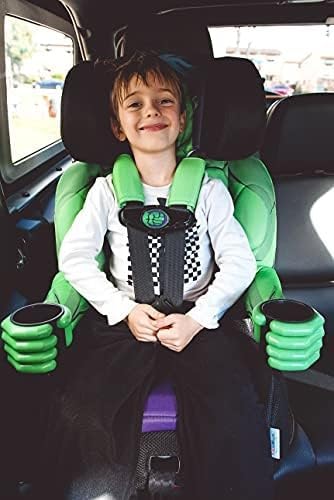 KidsEmbrace 2-in-1 Car Seat | Forward-Facing Harness (26.5–65 lbs) & Booster Mode (40–100 lbs) | Latch | Premium Fit with Multi-Position Headrest, Harness & Recline