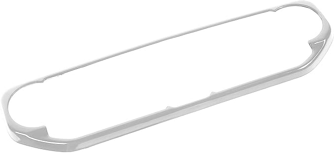RT-TCZ Air Conditioning Dashboard Center Console Control Trim Panel Cover Interior Accessories Decoration Trim Kit for 2018-2022 Jeep Wrangler JL JLU & Jeep Gladiator JT (White)