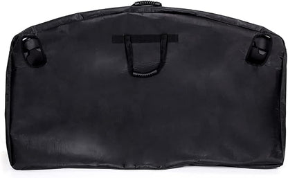 Hardtop Removable Roof Panel Storage Bag Compatible with Corvette C8 Coupe Stingray 2020 2021 2022 2023 2024 2025 (Manual Sunroof) Black Leather Interior Organizer Accessories