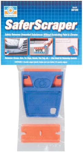 Permatex 80189 SaferScraper, 5 Refillable Blades