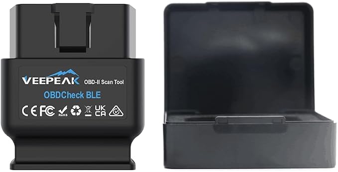 Veepeak OBDCheck BLE Bluetooth OBD II Scanner for iOS & Android, Car Wireless Check Engine Light Code Reader Diagnostic Tool
