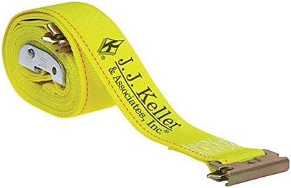L/XL Truck Driver Safety Kit with Logistic Straps, PPE, First Aid Kit, ERG, Emergency Triangles, Accident Kit, Tire Pressure Gauge, Light/Window Punch/Seatbelt Cutter Tool - J. J. Keller & Associates