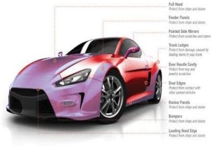 3M Paint Protection Film | Matte 200 Series PPF | 24in x 5ft (10 Sq/ft) | w/Free Instawraps Pro-Wrapping Glove
