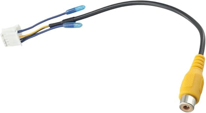 Car Stereo Radio RCA Plug, Accessories Wear Resistant Car RCA Reversing Rear View Cable Adaptor