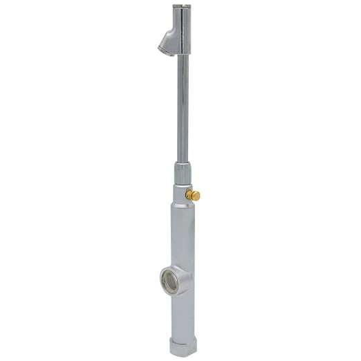 RoadPro RP3292D 12" Straight-On Dual Foot Tire Gauge with Bleeder Valve