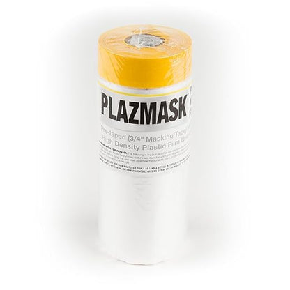 Pre-Taped Masking Film, 3-Feet X 65-Feet