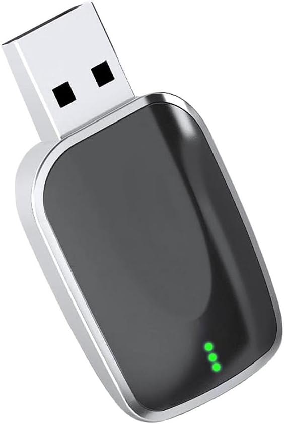 Compatibility with Wireless Android Auto Adapter for Jaguar XE XJ 2019-2020,Converts Wired to Stable Connection Mini Size Accessories(Android 11+ Only),B