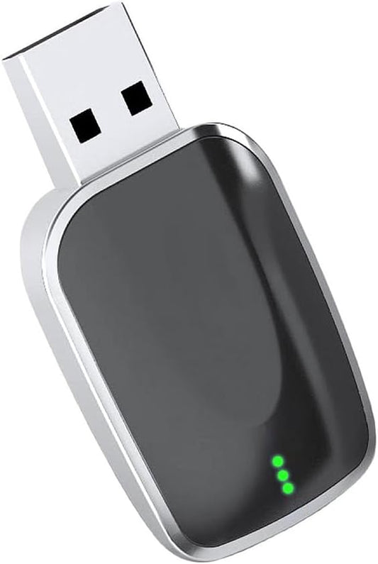 Compatibility with Wireless Android Auto Adapter for Renault Arkana Alaskan Triber 2019-2025,Converts Wired to Stable Connection Mini Size Accessories(Android 11+ Only),B
