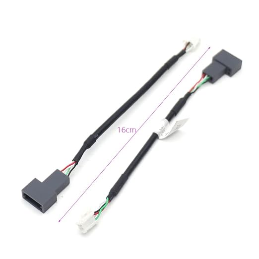 Aftermarket Android Car Radio Stereo 4 Pin Original USB Cable Adapter Connector Plug Compatible for KIA Hyundai Tucson Elantra Mistra