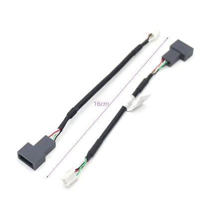 Aftermarket Android Car Radio Stereo 4 Pin Original USB Cable Adapter Connector Plug Compatible for KIA Hyundai Tucson Elantra Mistra