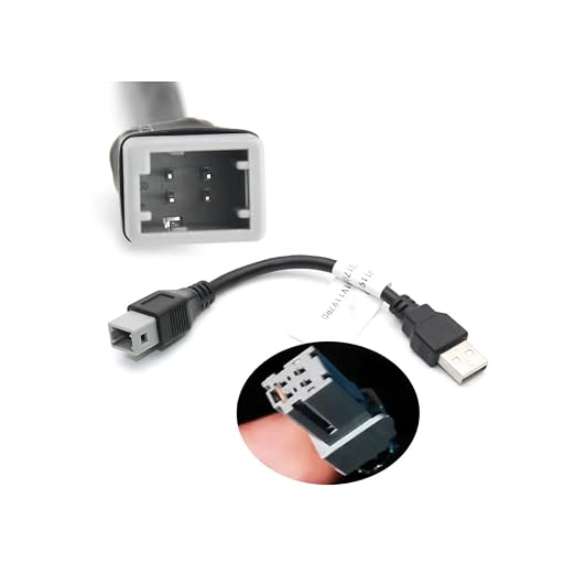 Car USB Adapter Plug Connector Cable Convertor for Toyota Camry Sienna RAV4 CH-R 2018+ w/Original USB Function