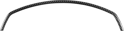 Compatible with Dodge Charger 2008 2009 2010 Real Premium Soft Carbon Fiber Decor Car Speedometer Trim Strip Sticker Interior Accessories Decal Cover Black