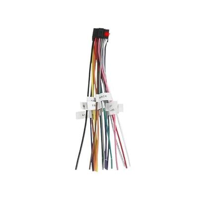 for Universal Android Car Radio Power Horn Wire Plug 16 Pins ISO Cable Audio Wiring Harness Adapter Plug Auto Stereo Connector Parts(Cable ISO)