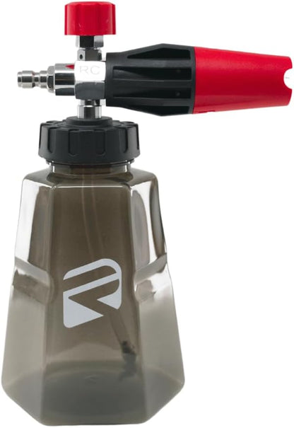 Ripclean Professional Foam Cannon for Pressure Washers – High-Performance Snow Foam Blaster for Car Washing, Detailing, and Cleaning – Adjustable Spray Pattern and 35oz Easy Connect Bottle