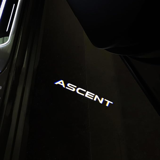 LAST CALL 2Pcs Door Lights Logo for Ascent Puddle Lights Car Door Lights Logo Projector Courtesy LED Ghost Shadow Light Projector Lamps Ascent 2019-2025 Accessories (Ascent-HD) (Ascent-HD)