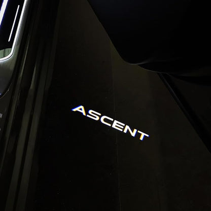 LAST CALL 2Pcs Door Lights Logo for Ascent Puddle Lights Car Door Lights Logo Projector Courtesy LED Ghost Shadow Light Projector Lamps Ascent 2019-2025 Accessories (Ascent-HD) (Ascent-HD)