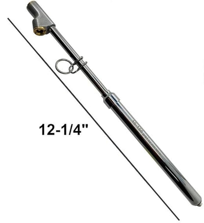 150 Psi Professional Semi Truck Tire Pressure Gauge and Dually Truck Air Gauges. for RV Tire Pressure, Cars, and Drivers with Bad Knees. Dual Head Chuck and Heavy Duty Design. 10 Gauges.
