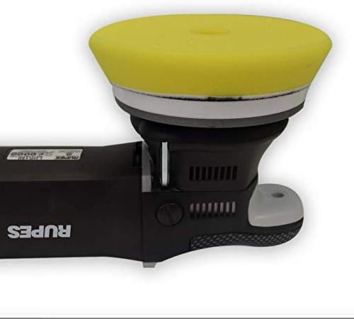 Detail King Buff and Shine URO Tec Yellow Polishing Pad - 5" - Foam Pad