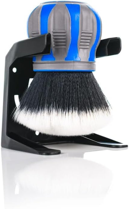 Detail Factory - Curveball XL Synthetic Brush - Ultra Soft Bristles, Comes with Storage Rack, Covers Large Area Inside or Outside Vehicles - Avalanche