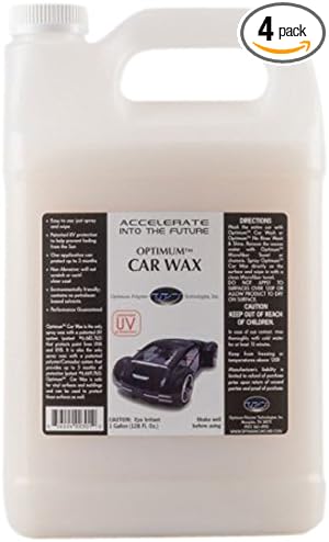 Optimum Car Wax - Carnauba Spray Wax for Cars, Trucks, Motorcycles, Boats and RVs, Patented UV Protection, For All Exterior Surfaces, Up to 5 Months Protection (4 Gallons)