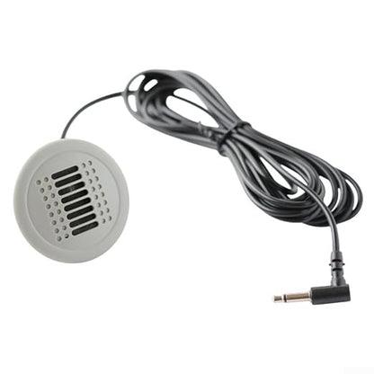 3.5MM External Microphone Audio Cable Car Stereo Wired Mic Adapter Extension Cord 300CM Compatible with Android Radio System