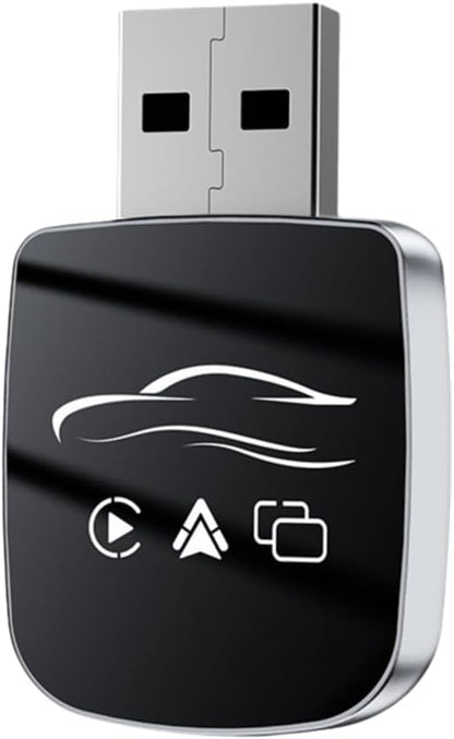 Smart AI Box Wireless Carplay Adapter Android Auto USB Dongle Wired Connection Airplay