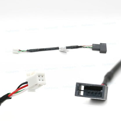 4Pin Car USB Adapter Plug Connector Cable for Hyundai Elantra Sonata IX45 KIA Sorento K3 Sportage Cerato Retain Original USB for Android Radio