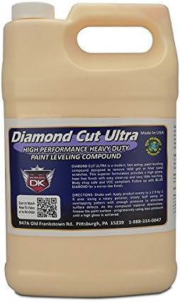 Detail King Diamond Cut Ultra - Car Scratch Repair Body Compound - Car Scratch Remover & Swirl Remover - Body Shop Safe - Gallon