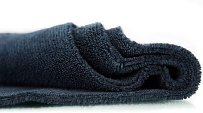 Chemical Guys MIC_805_3 Monster Edgeless Microfiber Towel, Black (16 in. x 16 in.) (Pack of 3)