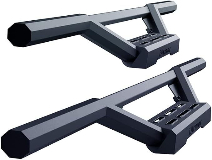 APS Drop Steps Running Boards Compatible with Chevy Silverado GMC Sierra 1500 2500 1999-2006 Regular Cab & 2500 HD 3500 01-06 & Classic 07 | Stainless Steel Side Steps | Anti-Slip | 500lbs Capacity