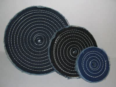 Caswell Denim Buffing Wheel - 4" x 1/2"