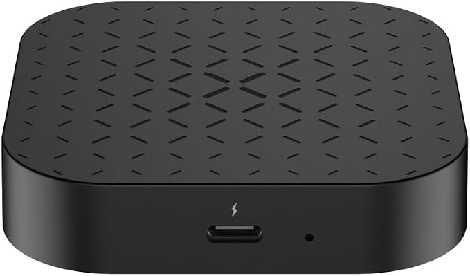 CarPlay AI Box Android 11 2GB+16GB, Wireless CarPlay Android Auto Adapter, Netflix YouTube, Google Play, WiFi Hotspot, TF Card up to 128GB, Black
