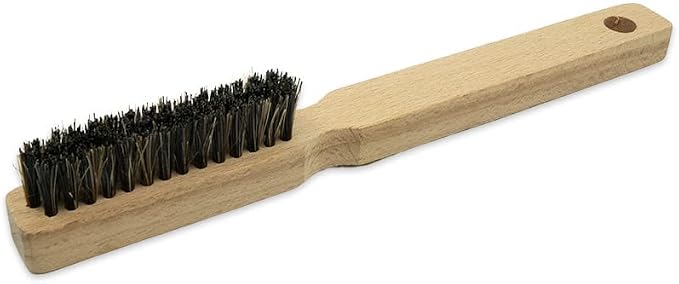 Horse Hair Detail Brush - Perfect for Interior Leather, Vinyl and Plastic